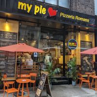 view from the street at My Pie Pizzeria Romana - Lexington in New York City