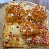 Buffalo chicken slice  at My Pie Pizzeria Romana - Lexington in New York City
