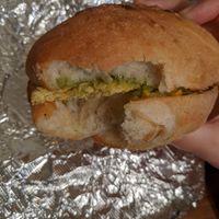 "Vegan superior breakfast sandwich gone green" at Tree Town Cafe in Penfield