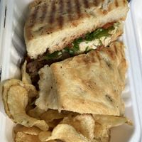 Vegan Penfield Road Panini  at Tree Town Cafe in Penfield