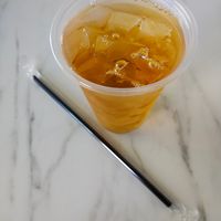 Green tea(only cold available) at VeHeart Cafe 素吃货 in West Singapore