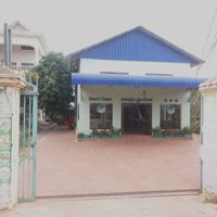 A littlle off the sidewalk at Cheerful House in Siem Reap