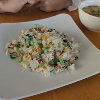 Fried rice at Cheerful House in Siem Reap