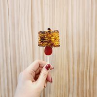 Masala corn on cob (vegan) at YARANA  in Central Singapore