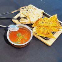 Nan set with curry. Curry is little spicy and goood at YARANA  in Central Singapore