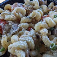 Vegan Mac and cheese bowl at I Heart Mac & Cheese in Jupiter