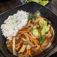 Inner peace bowl with edamame at Her Chef in Toronto