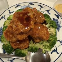 General tso chicken  at China Pavillion in Orange