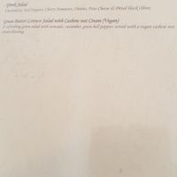 Menu3 at The Maji Beach Boutique Hotel Restaurant in Ukunda