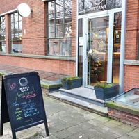 Front entrance at Mama Gaia in Haarlem