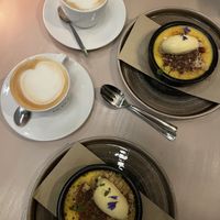 Coffee and dessert  at Mama Gaia in Haarlem