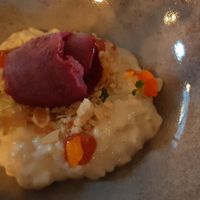 Rice pudding for dessert at Mama Gaia in Haarlem