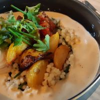 Barley based main course at Mama Gaia in Haarlem