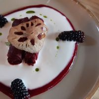 Beetroot carpaccio at Mama Gaia in Haarlem