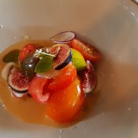 Tomato gazpacho at Mama Gaia in Haarlem