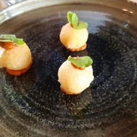 Amuse bouches at Mama Gaia in Haarlem