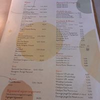 Beverages   at Mama Gaia in Haarlem