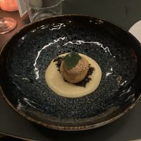 Arancino met pompoen en linzen   at Mama Gaia in Haarlem