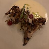 Geconfiteerde maitake   at Mama Gaia in Haarlem