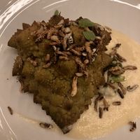 Romanesco met pastinaak crème   at Mama Gaia in Haarlem