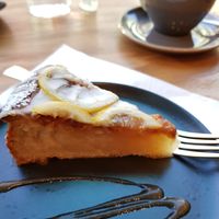 Lemon drizzle cake at The Vibe in Liverpool