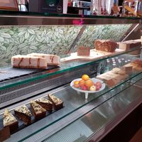 Cake selection at The Vibe in Liverpool