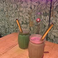 Smoothies - Green Goodness & Snickers Spirit at The Vibe in Liverpool