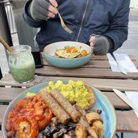 The Big Brekkie and the hash stack!  at The Vibe in Liverpool