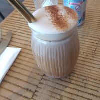 Iced mocha at The Vibe in Liverpool