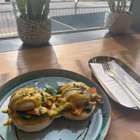 Veggs royal presentation taste is 100% at The Vibe in Liverpool