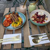 The Big One, and Power Me Up Pancakes at The Vibe in Liverpool