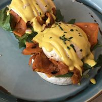 Vegan Veggs royals at The Vibe in Liverpool