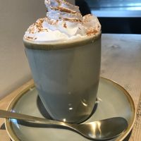 Pumpkin spiced latte at The Vibe in Liverpool