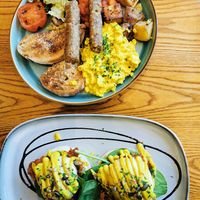 The Big Breakfast and Veggs Benny at The Vibe in Liverpool