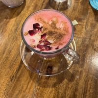 Rose Latte  at The Vibe in Liverpool