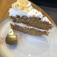 Carrot cake  at The Vibe in Liverpool
