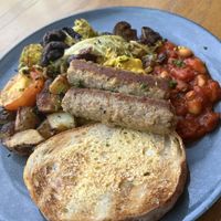 Big one breakfast  at The Vibe in Liverpool