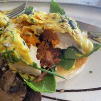 Vegan benny   at The Vibe in Liverpool