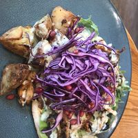 Mushroom shawarma   at The Vibe in Liverpool