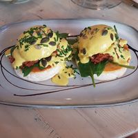Veggs Benny. Yolk tasted like yolk! Delicious. at The Vibe in Liverpool