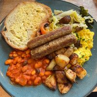 full breakfast  at The Vibe in Liverpool