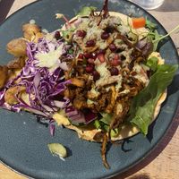 Mushroom gyros   at The Vibe in Liverpool