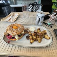 Breakie Bagel  at The Vibe in Liverpool