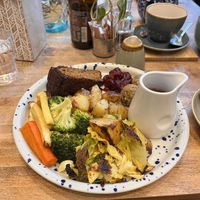 Nut roast  at The Vibe in Liverpool