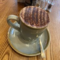 Hot (mint) chocolate.  at The Vibe in Liverpool