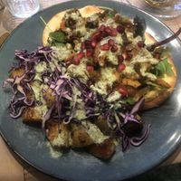 Shroom gyros #Veganuary at The Vibe in Liverpool