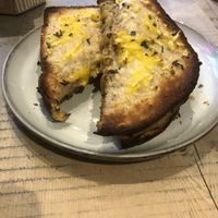 Chickpea ‘tuna’ melt  at The Vibe in Liverpool