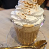 Biscoff latte at The Vibe in Liverpool