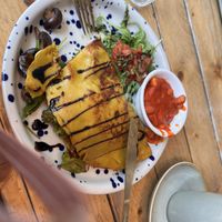 Delicious breakfast 💚  at The Vibe in Liverpool