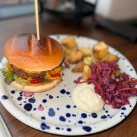 Smash patties at The Vibe in Liverpool